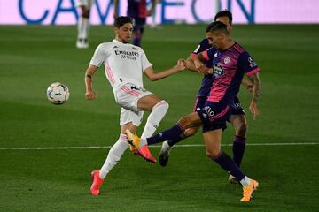 Fede Valverde y Javi Sánchez.