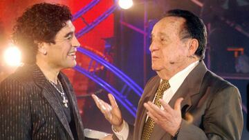 El día que Diego Maradona le dijo "Ídolo" a ‘Chespirito’