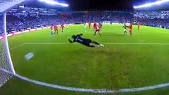 La gran definición de zurda de Meneses en goleada de León