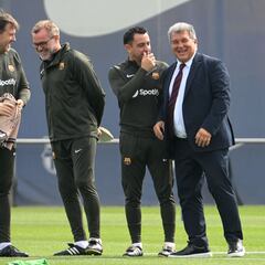 Laporta-Xavi: las cartas sobre la mesa