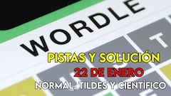 Wordle en español y tildes para el reto de hoy 22 de enero: pistas y solución