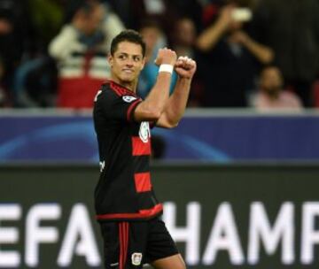 El 23 de septiembre, Chicharito tuvo su estreno goleador en la Bundesliga. Marcó el tanto del triunfo por la mínima diferencia del Leverkusen ante el Mainz 05 en la sexta fecha del campeonato alemán.