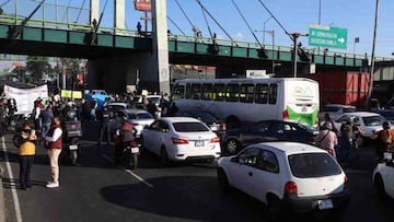 Bloqueos en CDMX y EDOMEX este lunes 17 de febrero: zonas afectadas y retenes