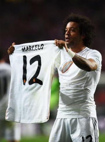 Marcelo played for Madrid on 28 occasions during the 2013-2014 season, culminating with the May 2014 Champions League win in Lisbon.