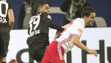 El Leverkusen, rival del Atlético, cae con un gol de Papadopoulos