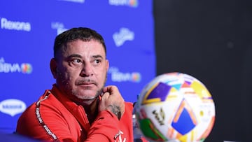 during the Toluca team media day prior the great final against America team of the Liga BBVA MX, Torneo Clausura 2025 at Instalaciones de la Federation Mexicana de Futbol (FMF) on May 21, 2025 in Toluca, Estado de Mexico, Mexico.