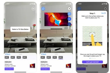 Una app para saber si un TV te cabe en casa antes de comprarlo