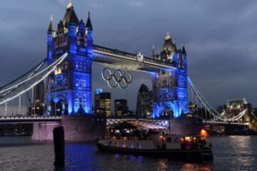 Londres es la primera ciudad en ser tres veces sede de los Juegos Olímpicos: 1908, 1948 y 2012.