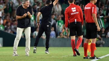 Pellegrini, ante el Elche.