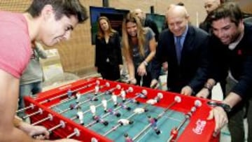 El ministro Jos&eacute; Ignacio Wert particip&oacute; en las actividades de promoci&oacute;n de la web federadosconeldeporte.com