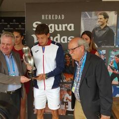El español Pablo Carreño, 'Jugador 10' del Godó