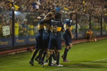 Boca puso fútbol y goles en La Bombonera