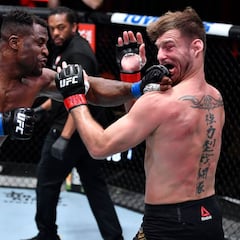 Ngannou evoluciona, fulmina a Miocic y ya es campeón de UFC