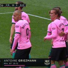 Resumen y gol del Eibar vs Barcelona de LaLiga Santander