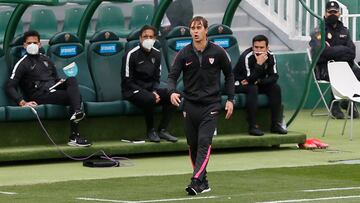 Lopetegui, ante el Elche.