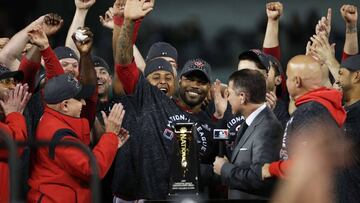 El veterano infielder de 36 a&ntilde;os fue designado como el mejor hombre de la Serie de Campeonato y ahora buscar&aacute; repetir la distinci&oacute;n en la Serie Mundial.