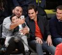 Federer se quedó sin ver a Kobe en el Staples Center