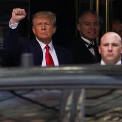 Donald Trump, bajo arresto tras entregarse a las autoridades de Nueva York