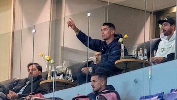 Suspended Cristiano Ronaldo watched from the sidelines as Al Nassr scored four goals but couldn’t win over Al Hazm in a game that ended in a 4-4 draw.