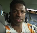 El vídeo de Vinicius que ha tocado la fibra madridista: 90″ de obligada escucha