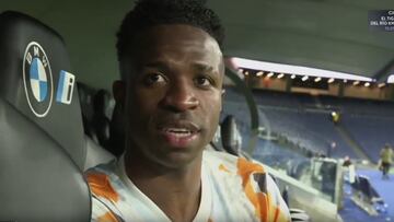 El vídeo de Vinicius que ha tocado la fibra madridista: 90″ de obligada escucha