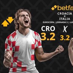 Pronósticos Croacia vs. Italia: horario, TV, estadísticas y clasificación
