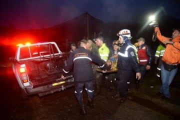 28-11-2016: El Comité de Socorro y de Emergencias atendió el accidente e inicialmente confirmó seis sobrevivientes.