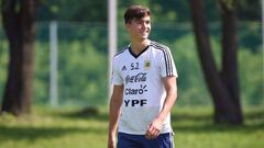 Leo Balerdi afuera del Sudamericano Sub 20