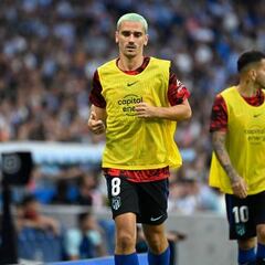 Mirando el cronómetro: Griezmann entró esta vez en el minuto 63