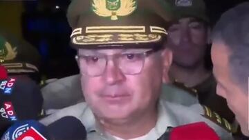 General Yáñez se quiebra en vivo y deja un mensaje al sujeto que disparó a carabinero