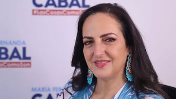 Mar&iacute;a Fernanda Cabal, senadora.