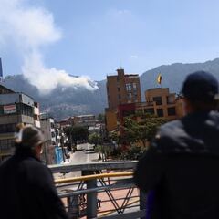 ¿Cuáles son los sectores más contaminados por los incendios en Bogotá?