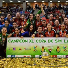 El balonmano prepara su regreso en la Copa de la Reina