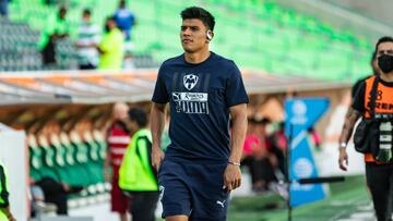 Jesus Gallardo of Monterrey during the game Santos vs Monterrey, corresponding Round 01 the Torneo Apertura 2022 of the Liga BBVA MX at TSM -Corona- Stadium, on July 3, 2022.

<br><br>

Jesus Gallardo de Monterrey durante el partido Santos vs Monterrey,, correspondiente a la Jornada 01 del Torneo Apertura 2022 de la Liga BBVA MX en el Estadio TSM -Corona-, el 3 de julio de 2022.