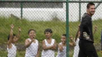 El arquero del Deportivo Independiente Medellín dijo que no hay rencillas entre él y Monsalvo.