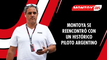 Juan Pablo Montoya se reencontró con un histórico piloto argentino #MontoyAS