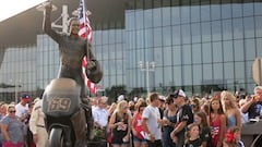 La estatua de Hayden en Kentucky.