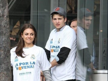 Aston Kutcher y Mila Kunis