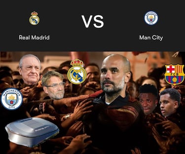 El Real Madrid, protagonista de los memes de Champions