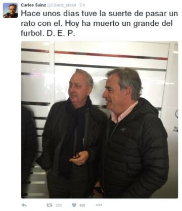 El mundo del deporte despide a Johan Cruyff en las redes sociales