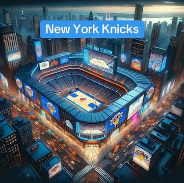 Una IA rediseña los estadios más famosos de la NBA: Toronto Raptors, Boston Celtics, Miami Heat...