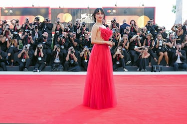 Jenna Ortega durante el Festival Internacional de Cine de Venecia celebrado en el Lido de Venecia.