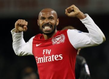 Henry went on to score 226 goals in 369 appearances for the Premier League club.