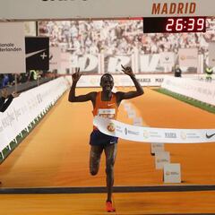 San Silvestre de récord: Kiplimo y Kosgei hacen historia en Vallecas