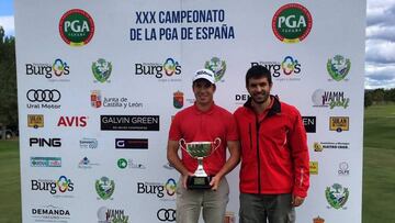 Manuel Ballesteros, sobrino de Seve, se lleva el PGA de España