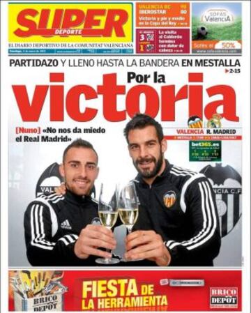 Portadas de la prensa deportiva