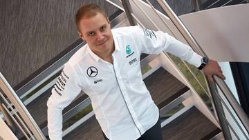 Valtteri Bottas, nuevo piloto del equipo Mercedes como sustituto de Nico Rosberg.