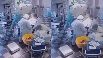 Video muestra la fuerza del terremoto en Rusia durante una cirugía