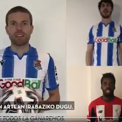 Mensaje conjunto del Athletic y la Real Sociedad: “Esta final la ganamos entre todos”