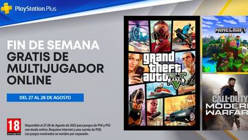 PS Plus ser¨¢ gratis este fin de semana para jugar online sin pagar en PS4 y PS5